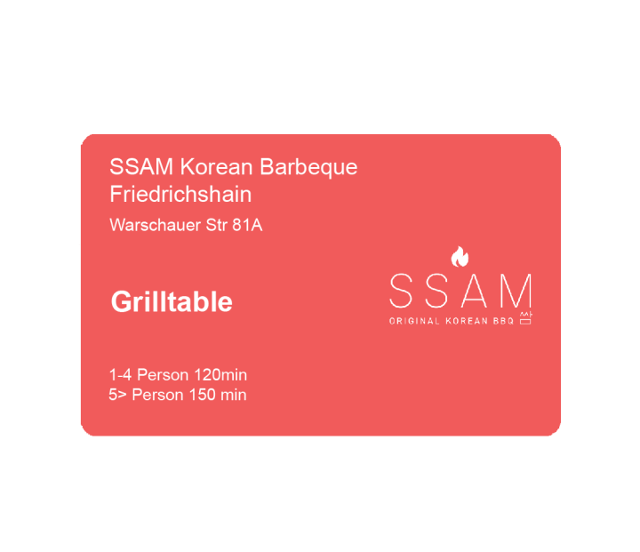 Picture of SSAM Grilltable